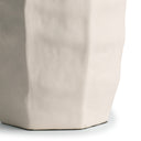 Close-up of the Shirley Vase’s off-white ceramic surface
