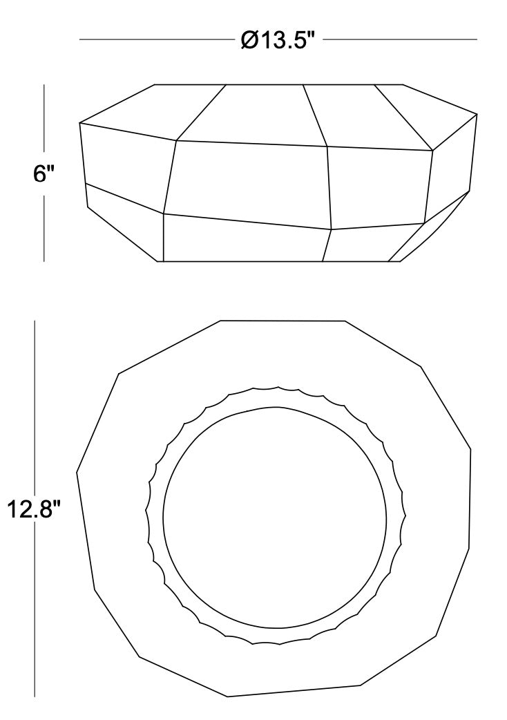 Technical drawing: Tate Vase
