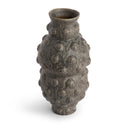 Tobias Vase in gray ceramic, seen from above